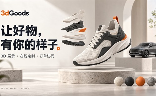 3DGoods商品3D展示与在线定制