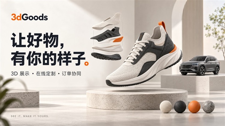 3DGoods商品3D展示与在线定制