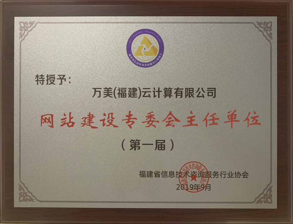 网站建设专委会主任单位
